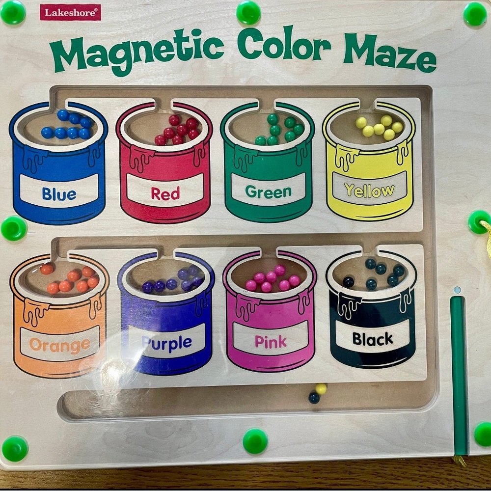 Lakeshore Magnetic Color Maze - Interactive Learning Toy